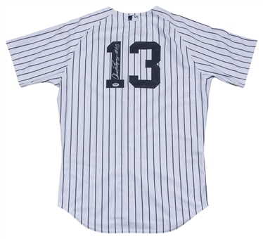2015 Alex Rodriguez Game Used & Signed New York Yankees Home Jersey Used On 9/13/2015 (MLB Authenticated, Yankees-Steiner & PSA/DNA)
